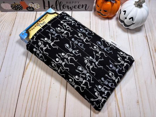 Black Skeleton Book Sleeve