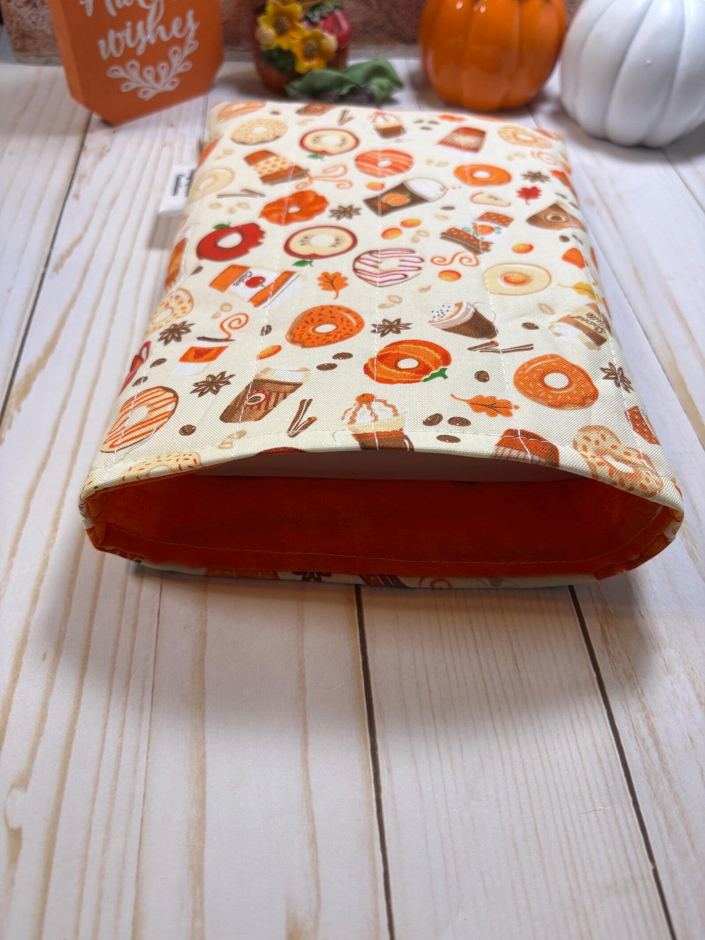 Fall Snacks Book Sleeve