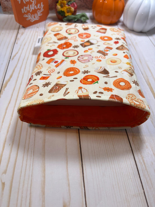 Fall Snacks Book Sleeve