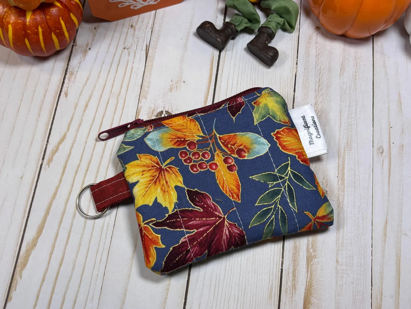 Fall Large Leaf Mini Wallet