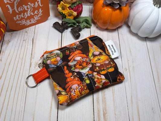 Fall Large Gnome Mini Wallet