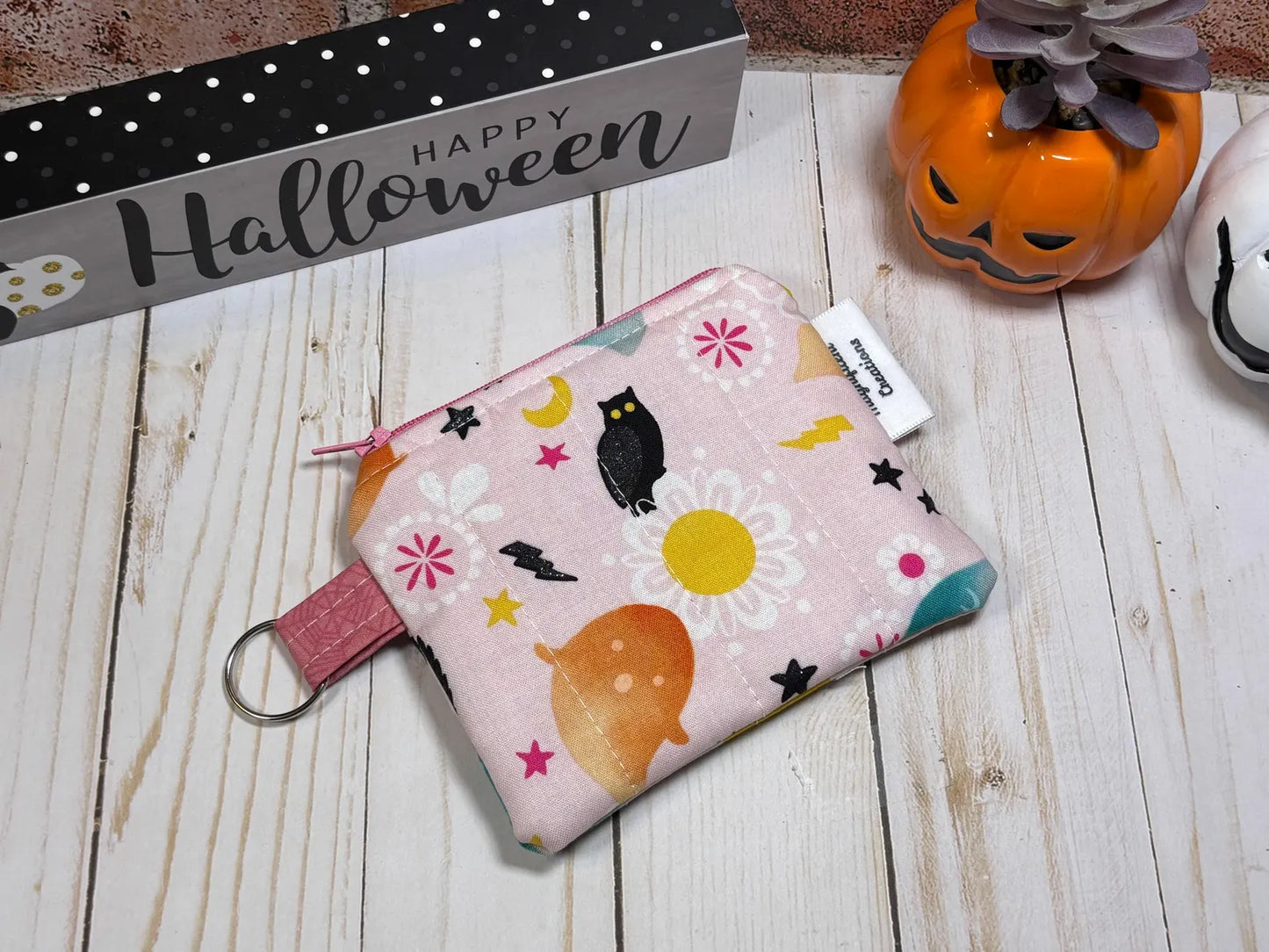 Pastel Halloween Nights Mini Wallet
