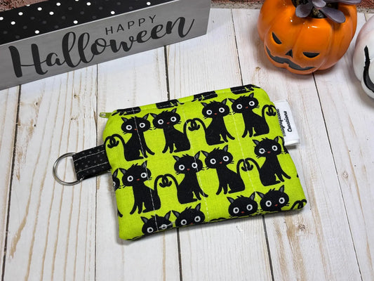 Black Cat Mini Wallet