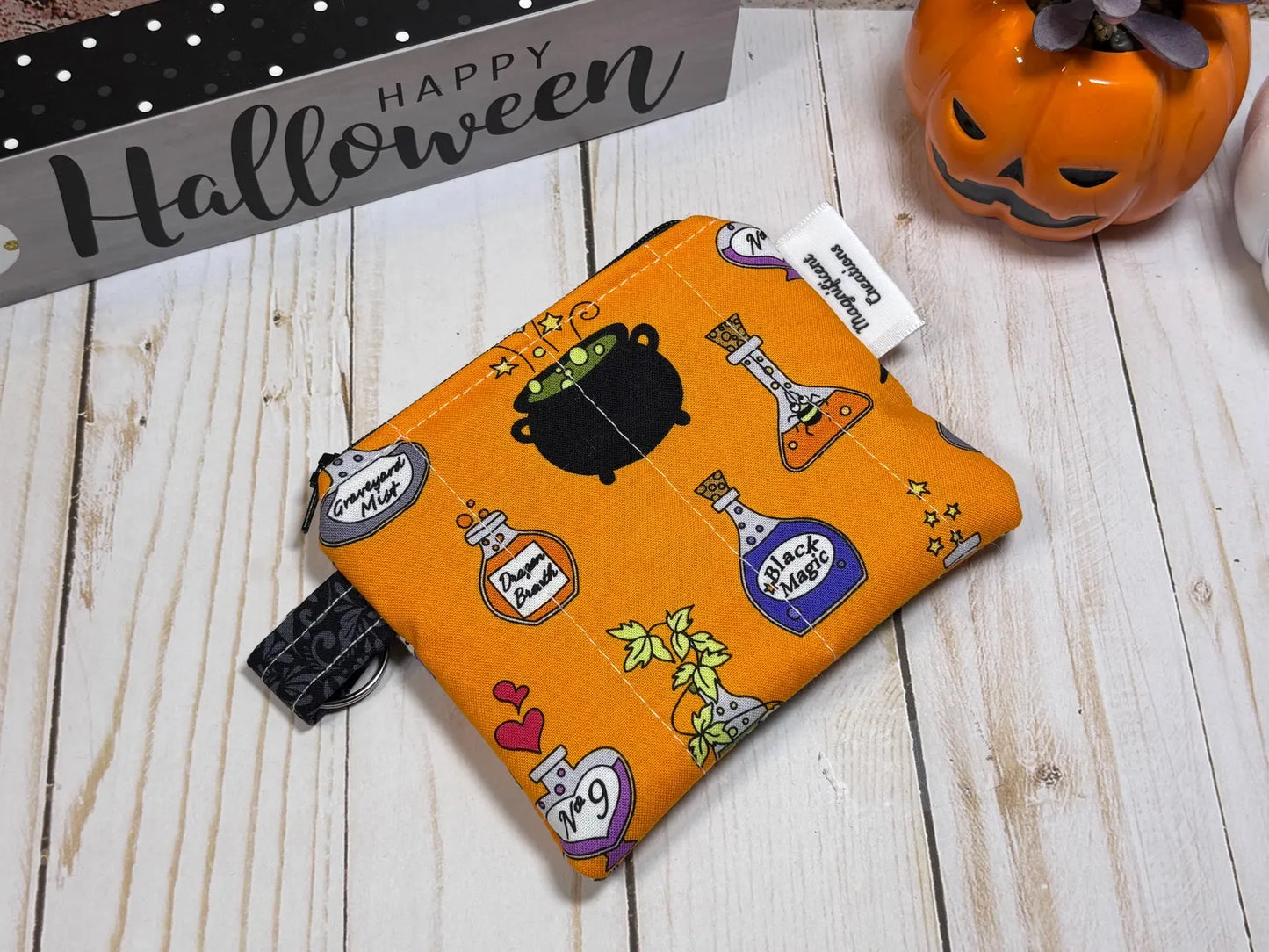 Orange Potion Mini Wallet